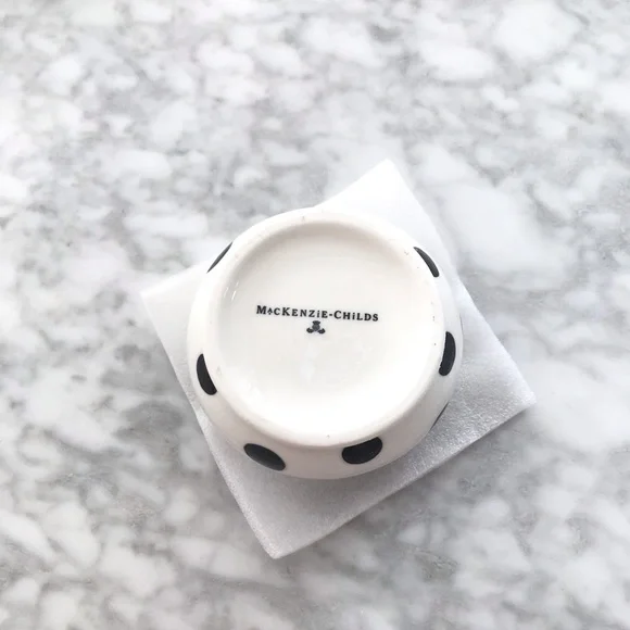 Mackenzie Childs cow creamery sugar bowl - Picture 7 of 8